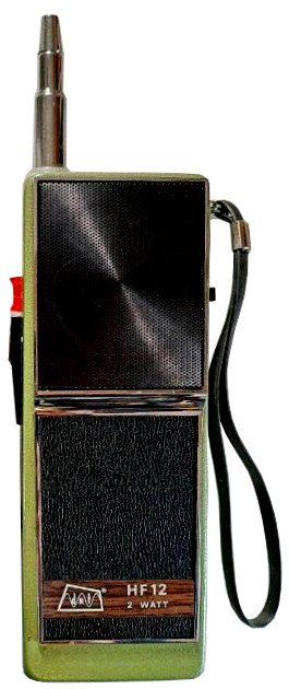 Abbildung vom Handfunkgerät HF-12 von DNT