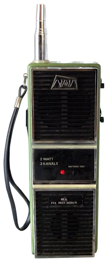 Abbildung vom Handfunkgerät HF-13 von DNT