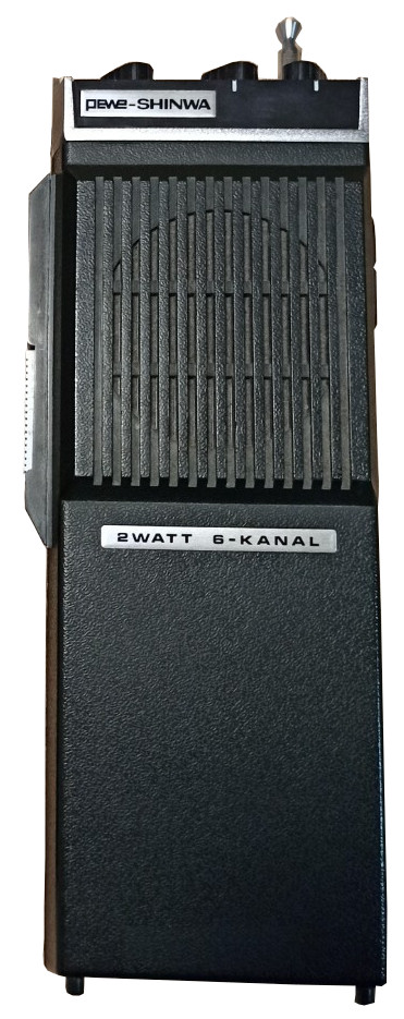 Abbildung des Handfunkgeräts SH702D von PEWE (Shinwa)